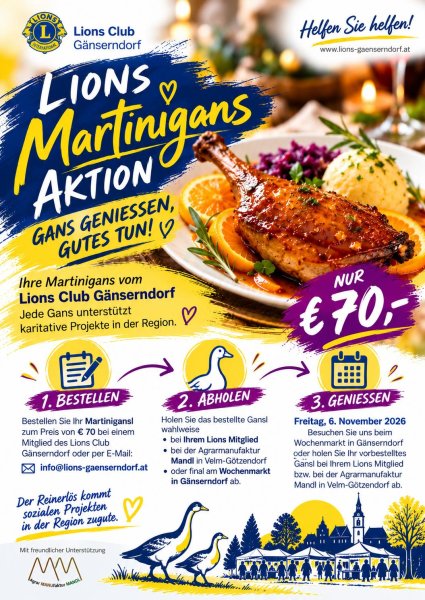 Plakat Ganslaktion