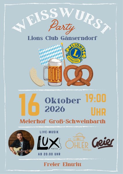 Plakat Weisswurstparty